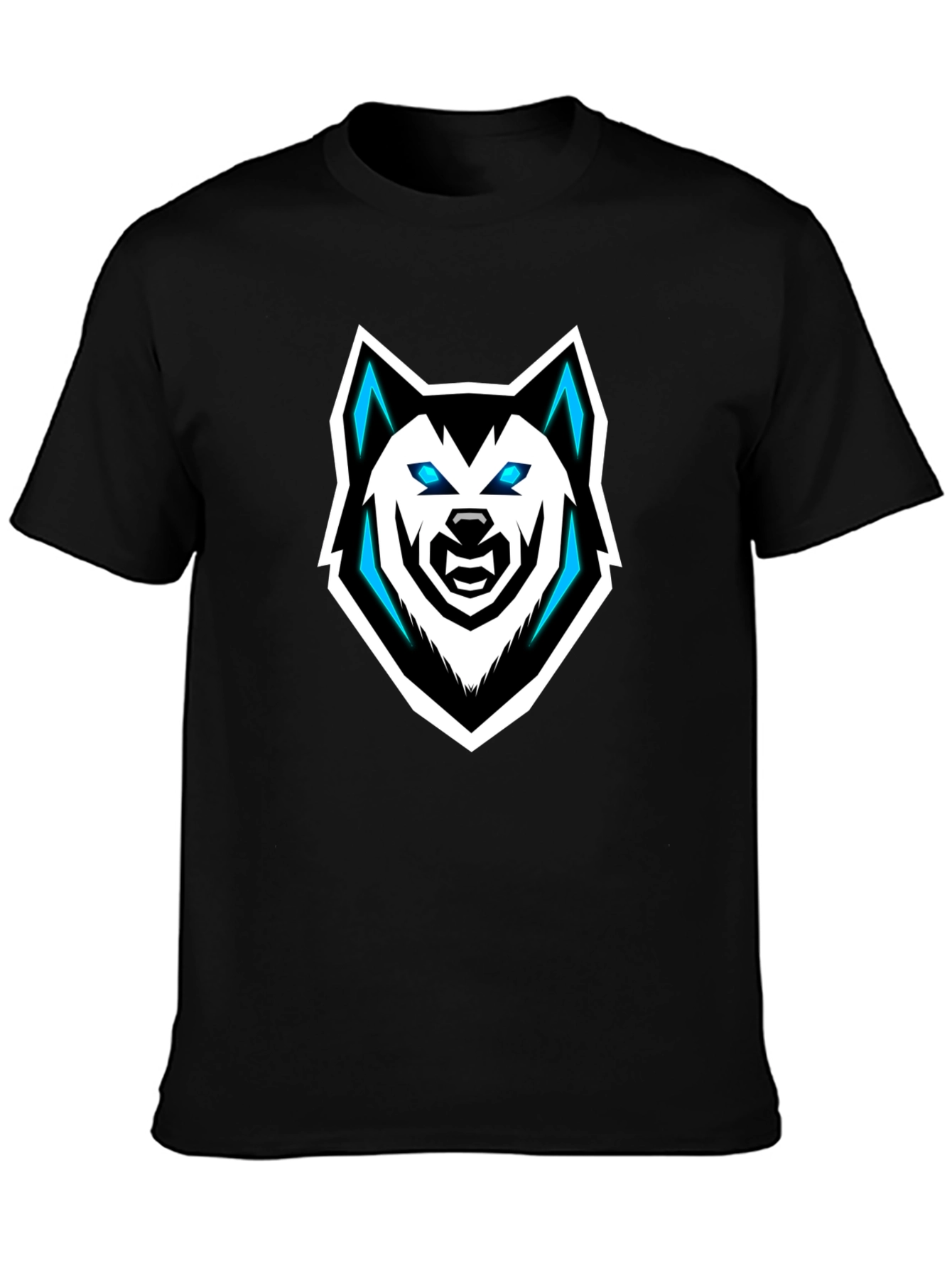 Black Wolf Graphic Tee - Stylish & Unique Design