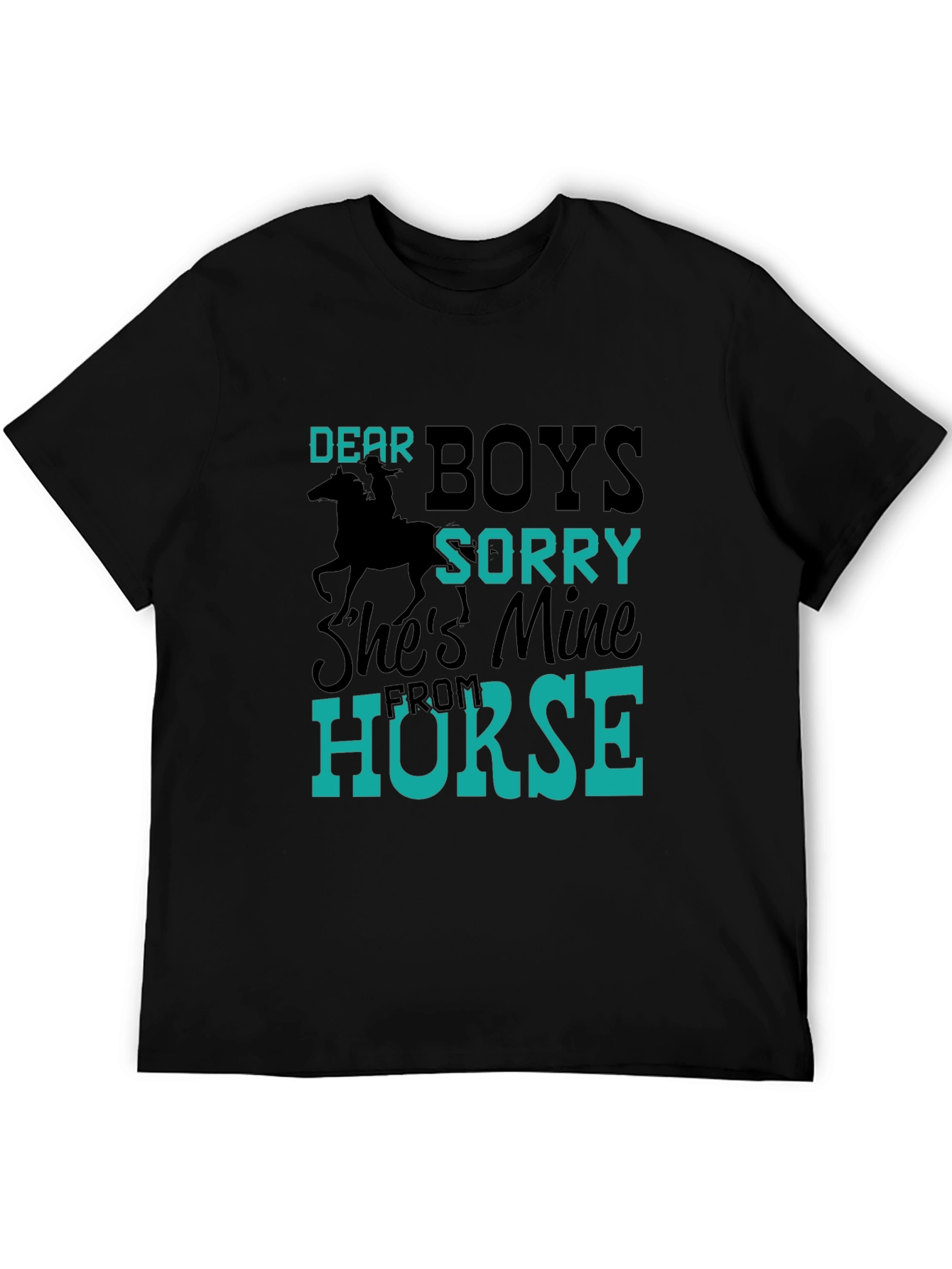 Funny Dear Boys Horse Lover T-Shirt