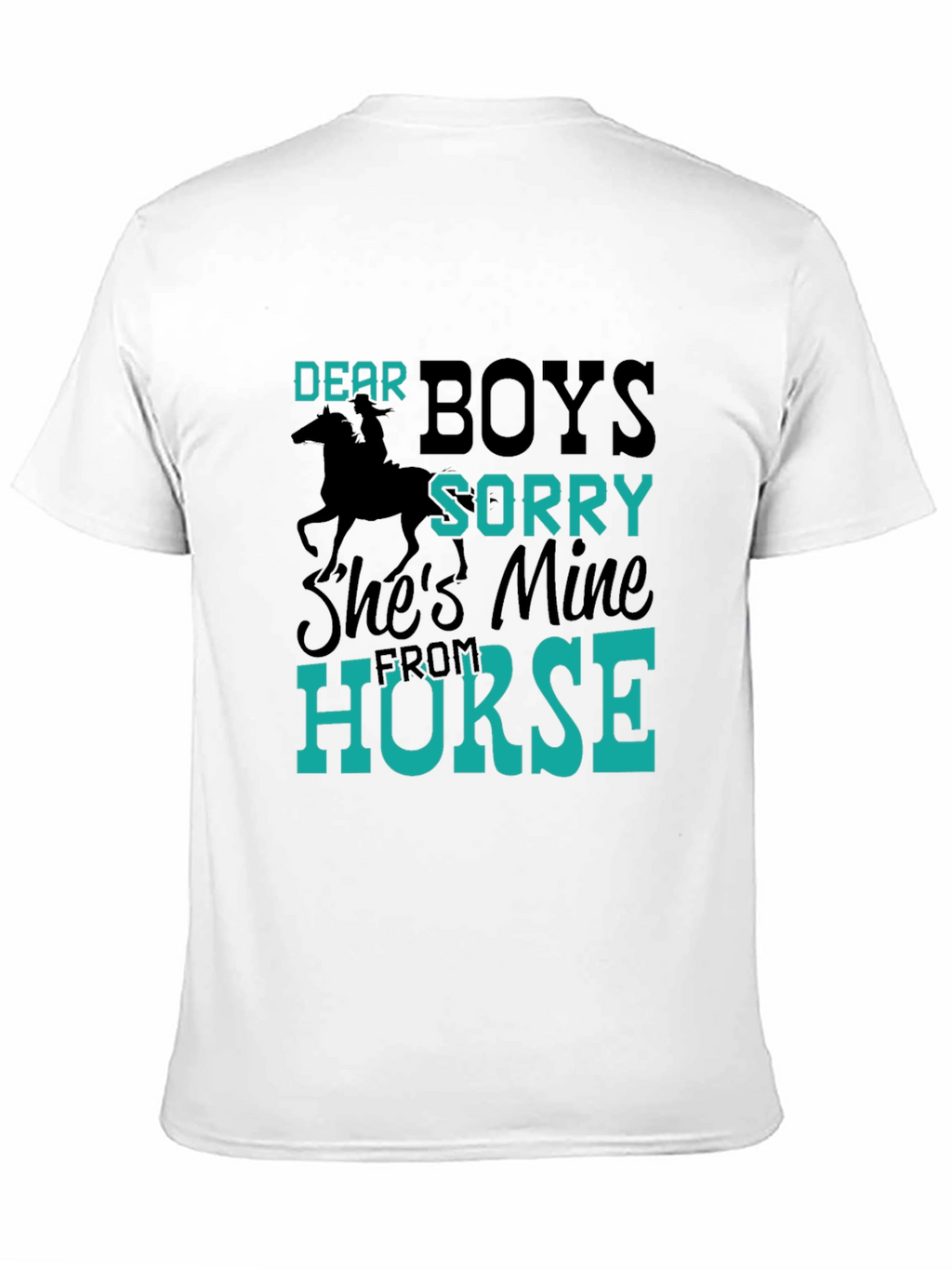 Funny Dear Boys Horse Lover T-Shirt