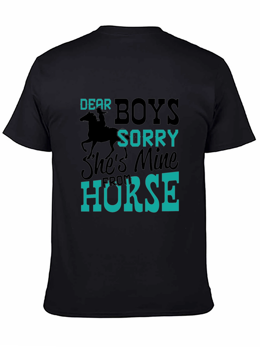 Funny Dear Boys Horse Lover T-Shirt