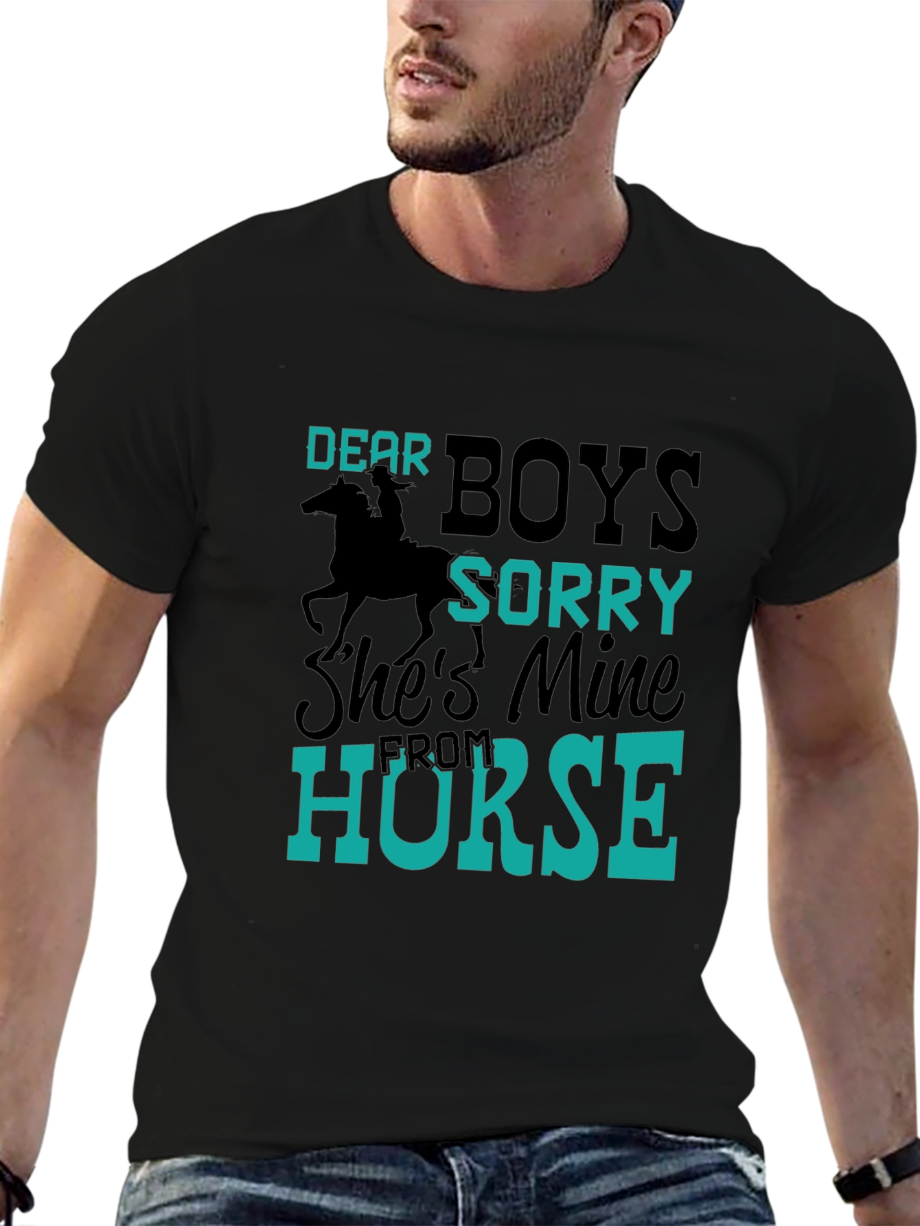Funny Dear Boys Horse Lover T-Shirt