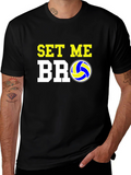 Set Me Bro Volleyball T-Shirt
