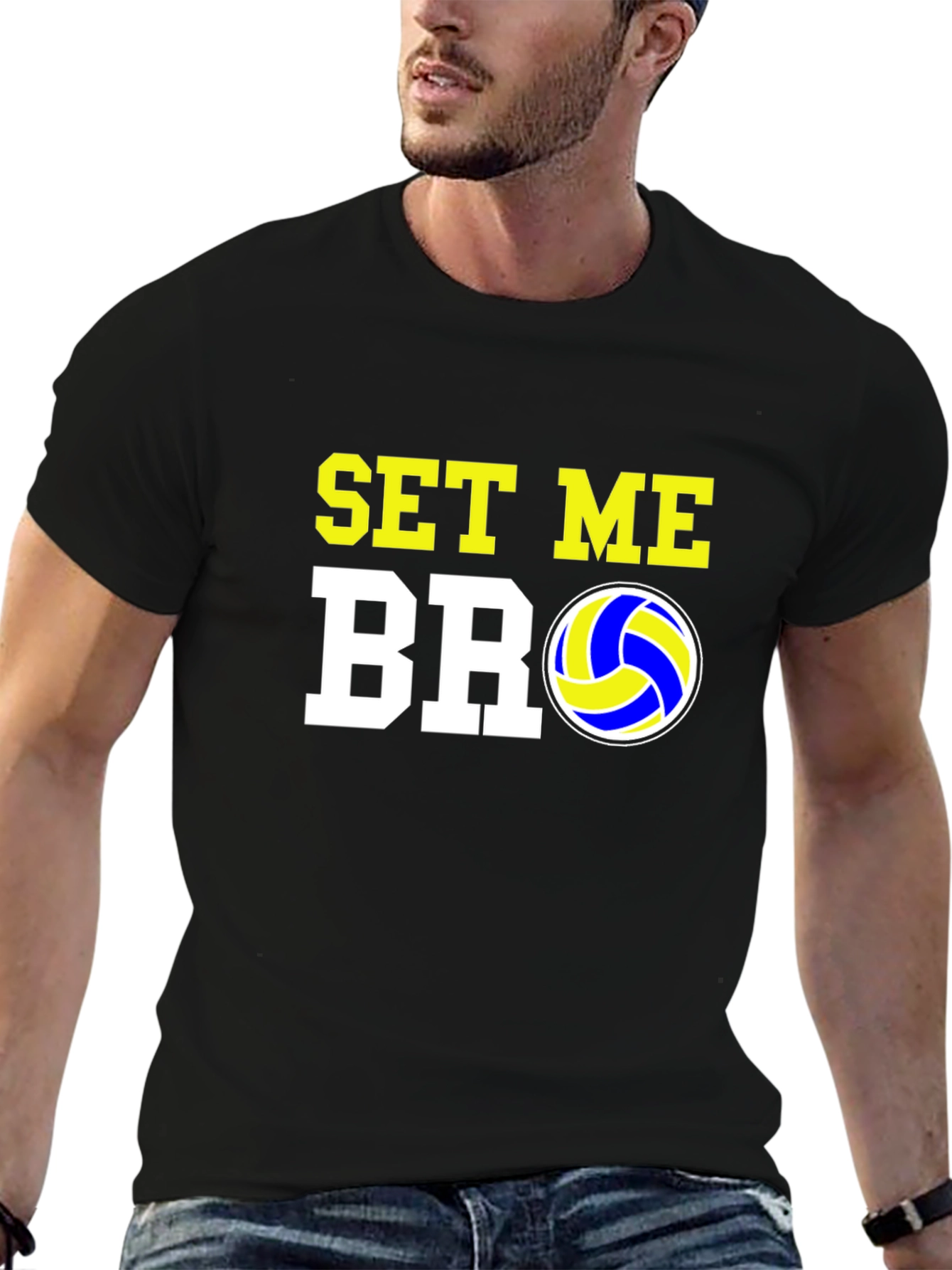 Set Me Bro Volleyball T-Shirt