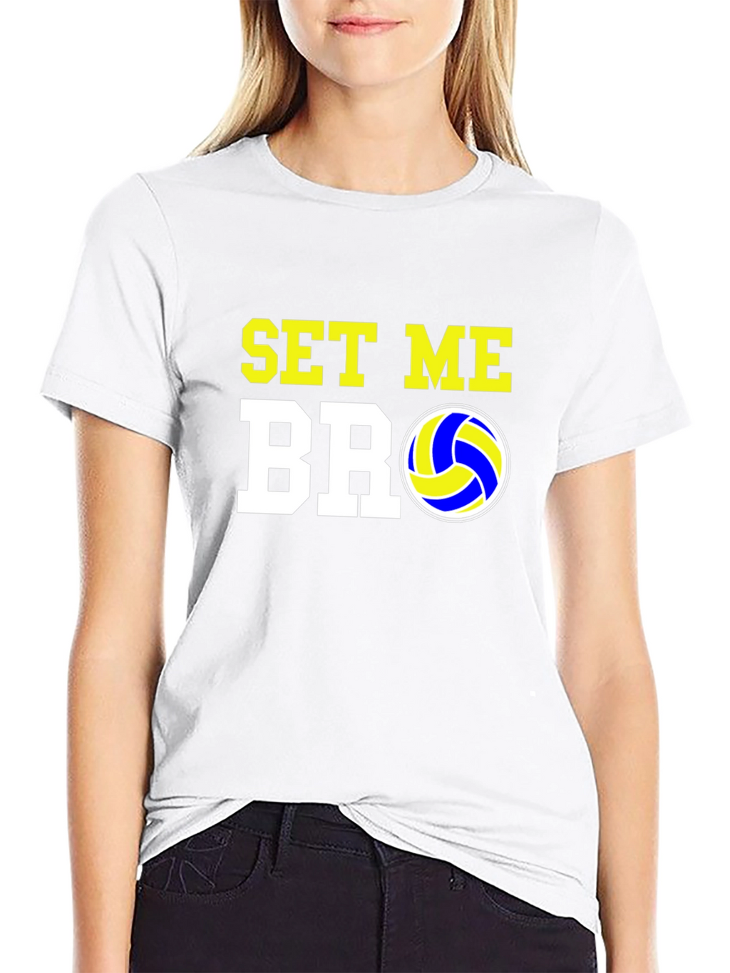 Set Me Bro Volleyball T-Shirt