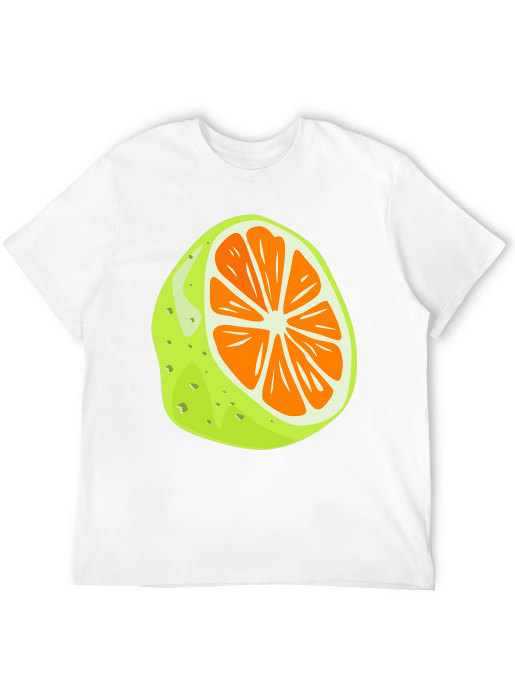 Citrus Slice Graphic Tee - Unique Fruit T-Shirt