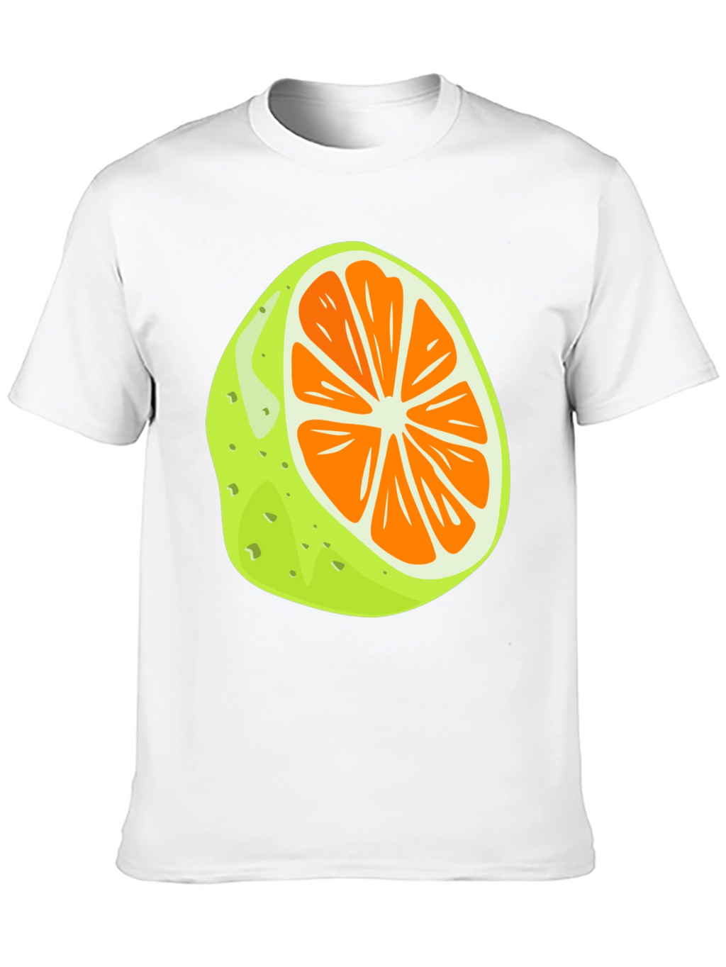 Citrus Slice Graphic Tee - Unique Fruit T-Shirt