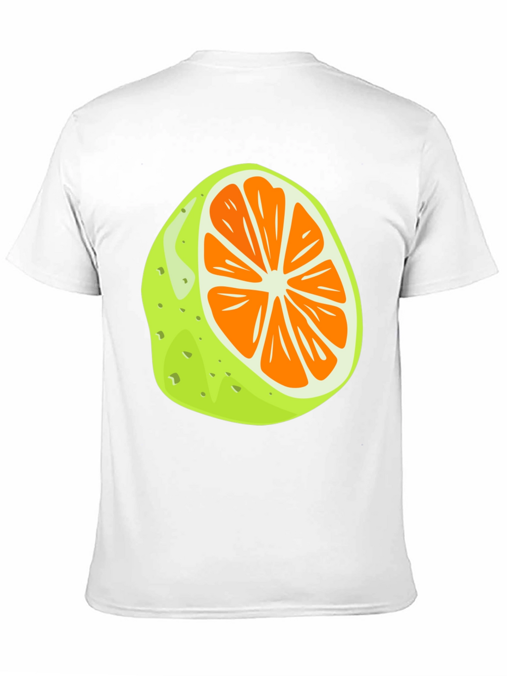 Citrus Slice Graphic Tee - Unique Fruit T-Shirt