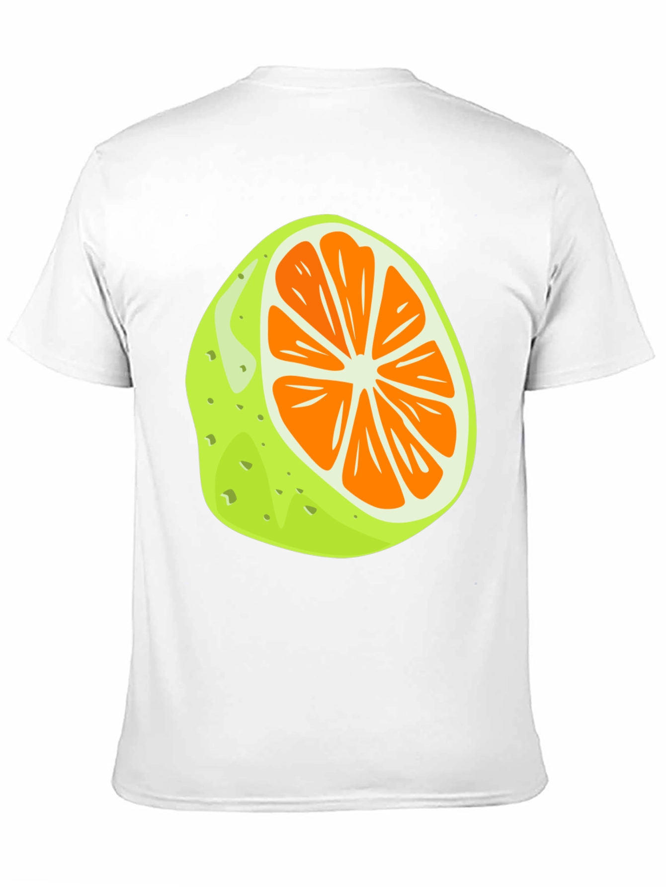 Citrus Slice Graphic Tee - Unique Fruit T-Shirt