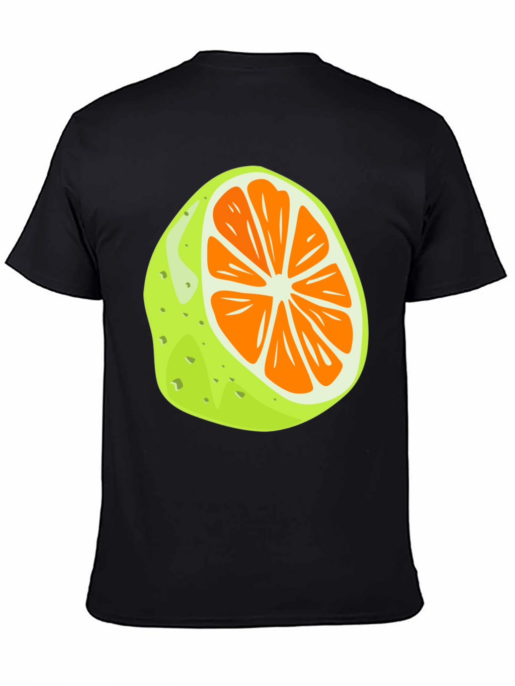 Citrus Slice Graphic Tee - Unique Fruit T-Shirt