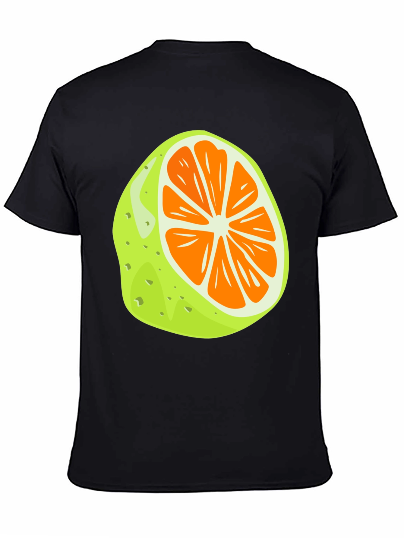 Citrus Slice Graphic Tee - Unique Fruit T-Shirt