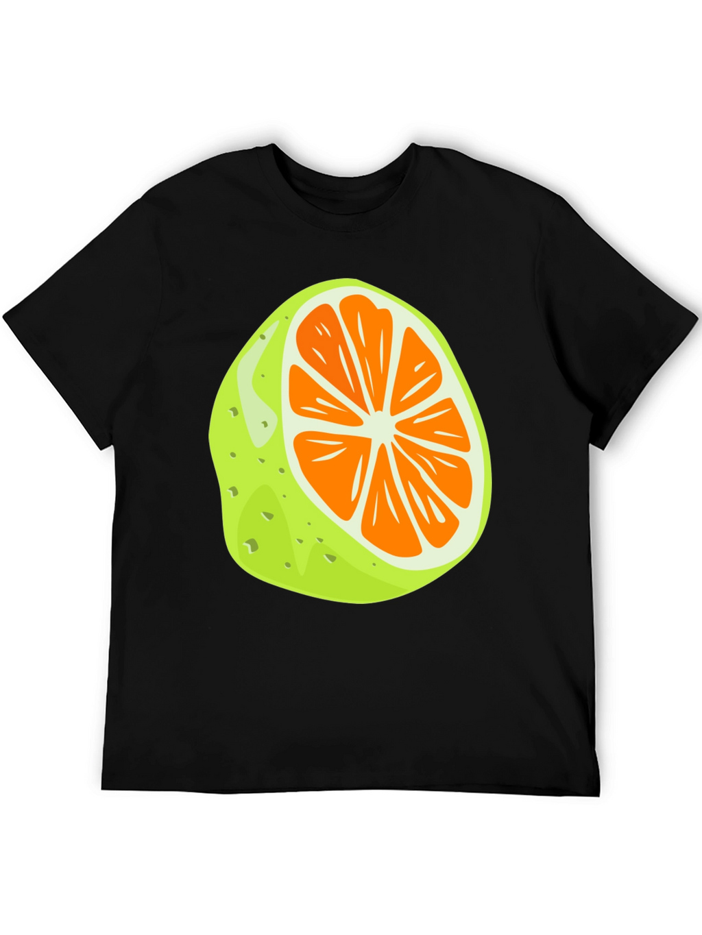 Citrus Slice Graphic Tee - Unique Fruit T-Shirt