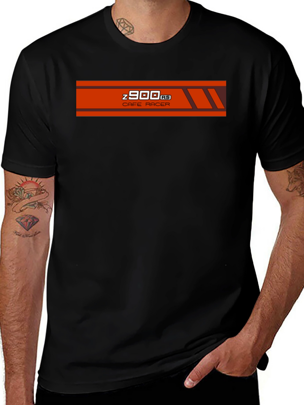 Z900RS Cafe Racer Graphic T-Shirt - Black