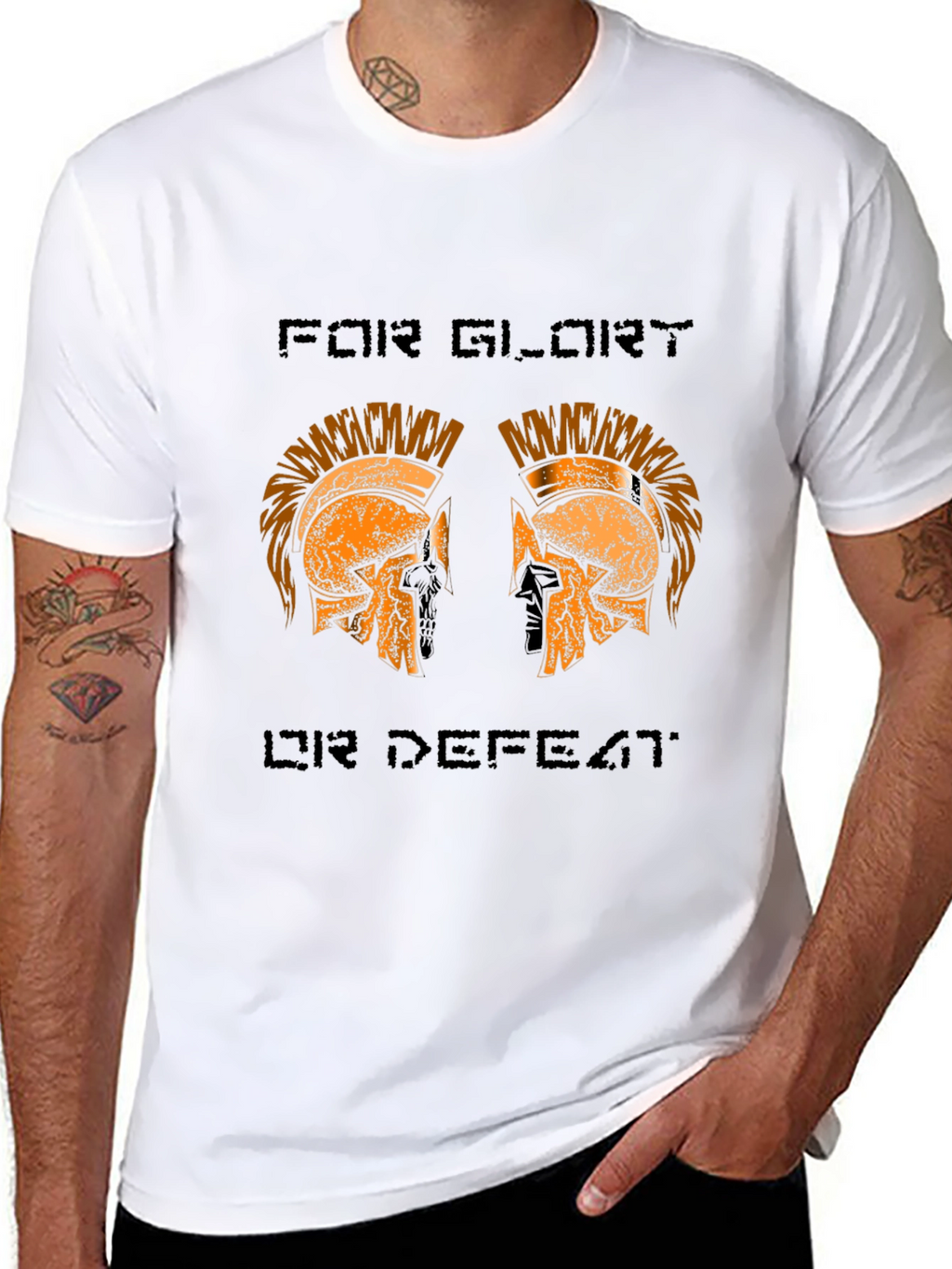For Glory or Defeat Graphic T-Shirt