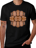 Turtle Shell Graphic T-Shirt - Unique Animal Print Tee