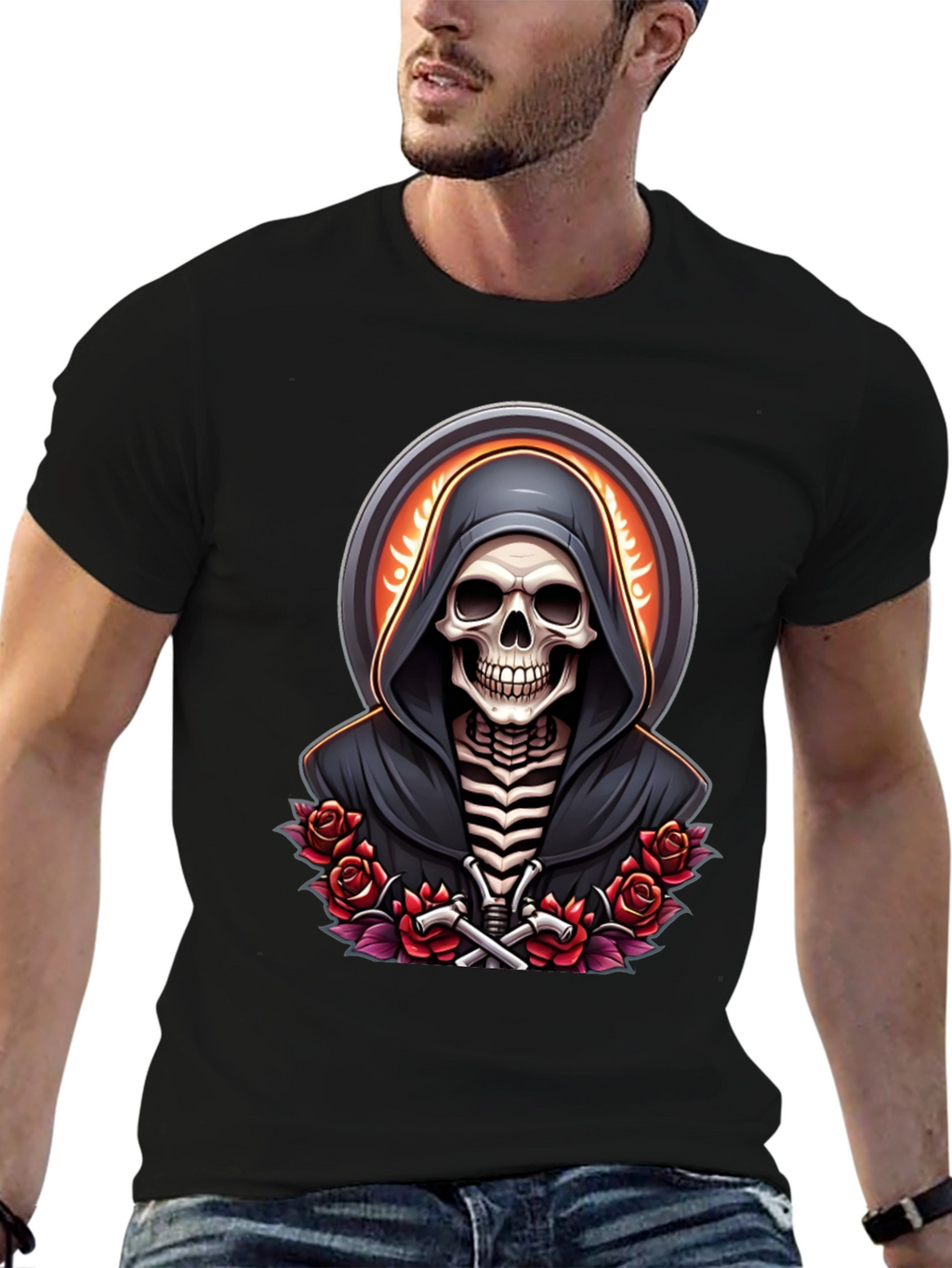 Grim Reaper Rose T-Shirt
