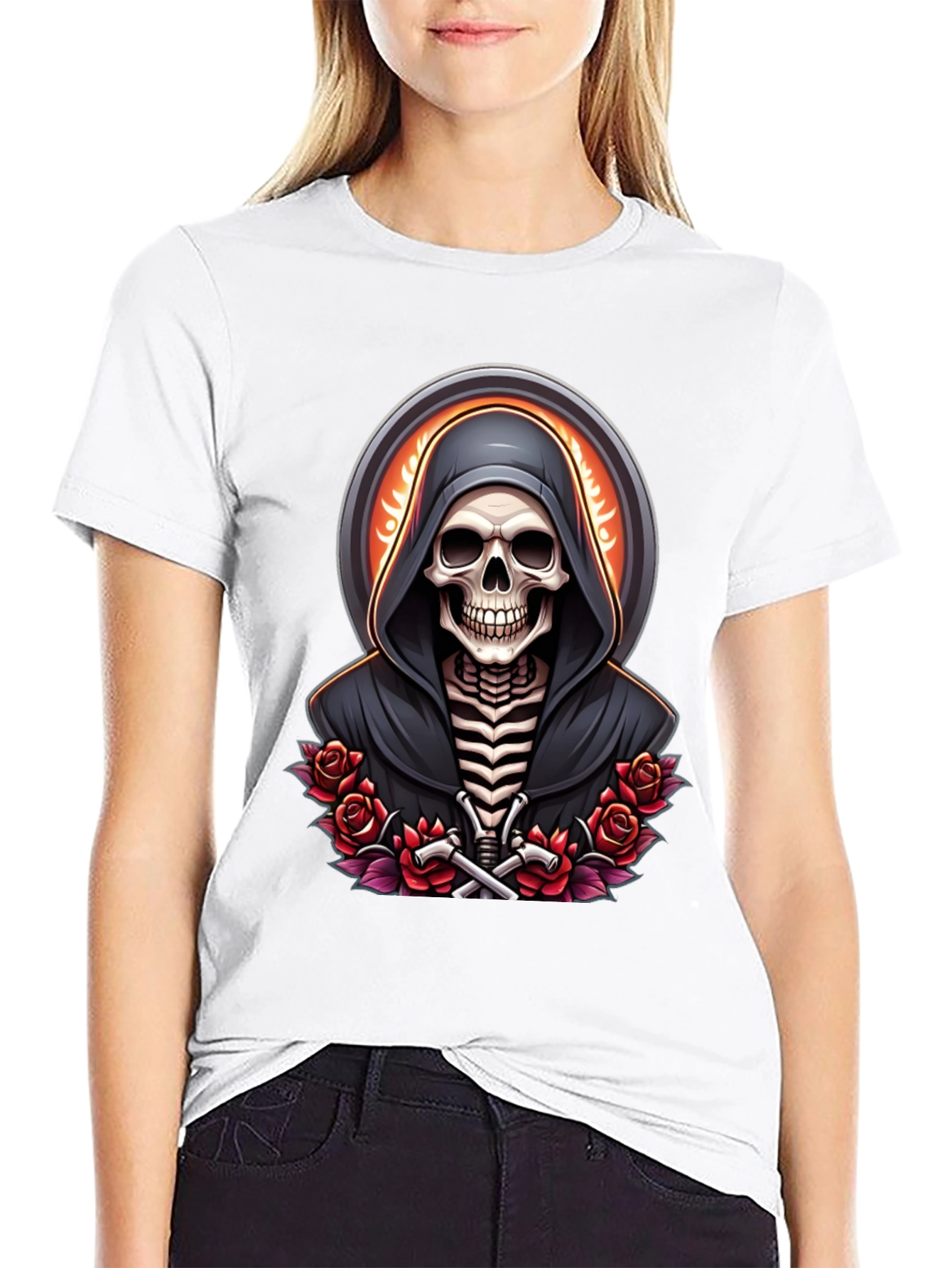 Grim Reaper Rose T-Shirt
