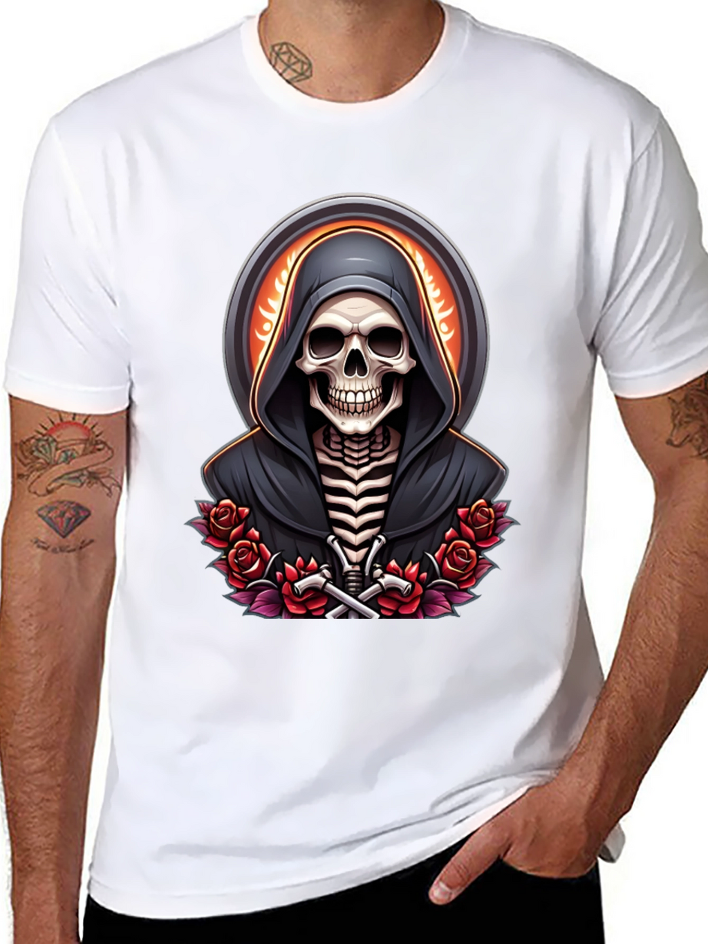 Grim Reaper Rose T-Shirt