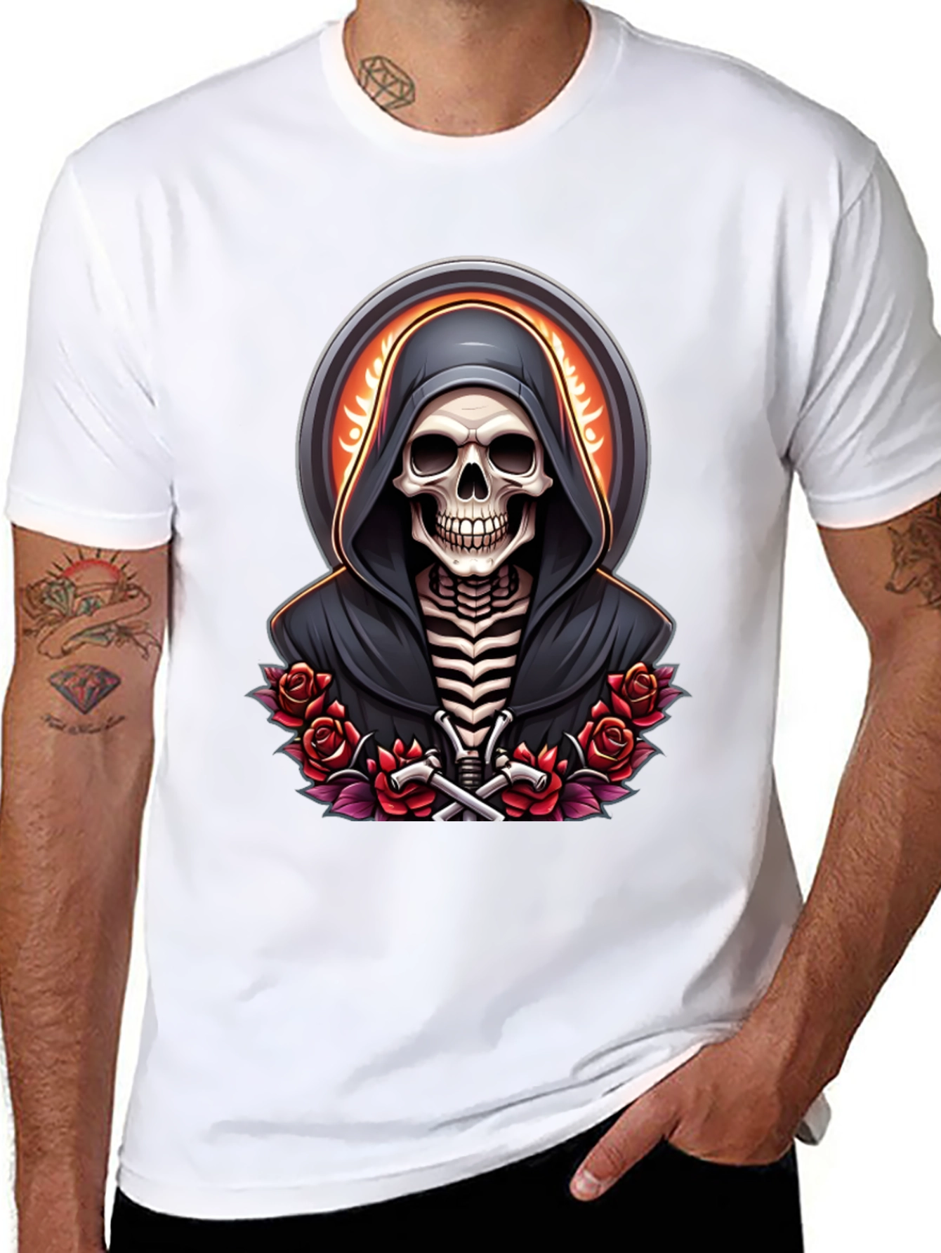 Grim Reaper Rose T-Shirt