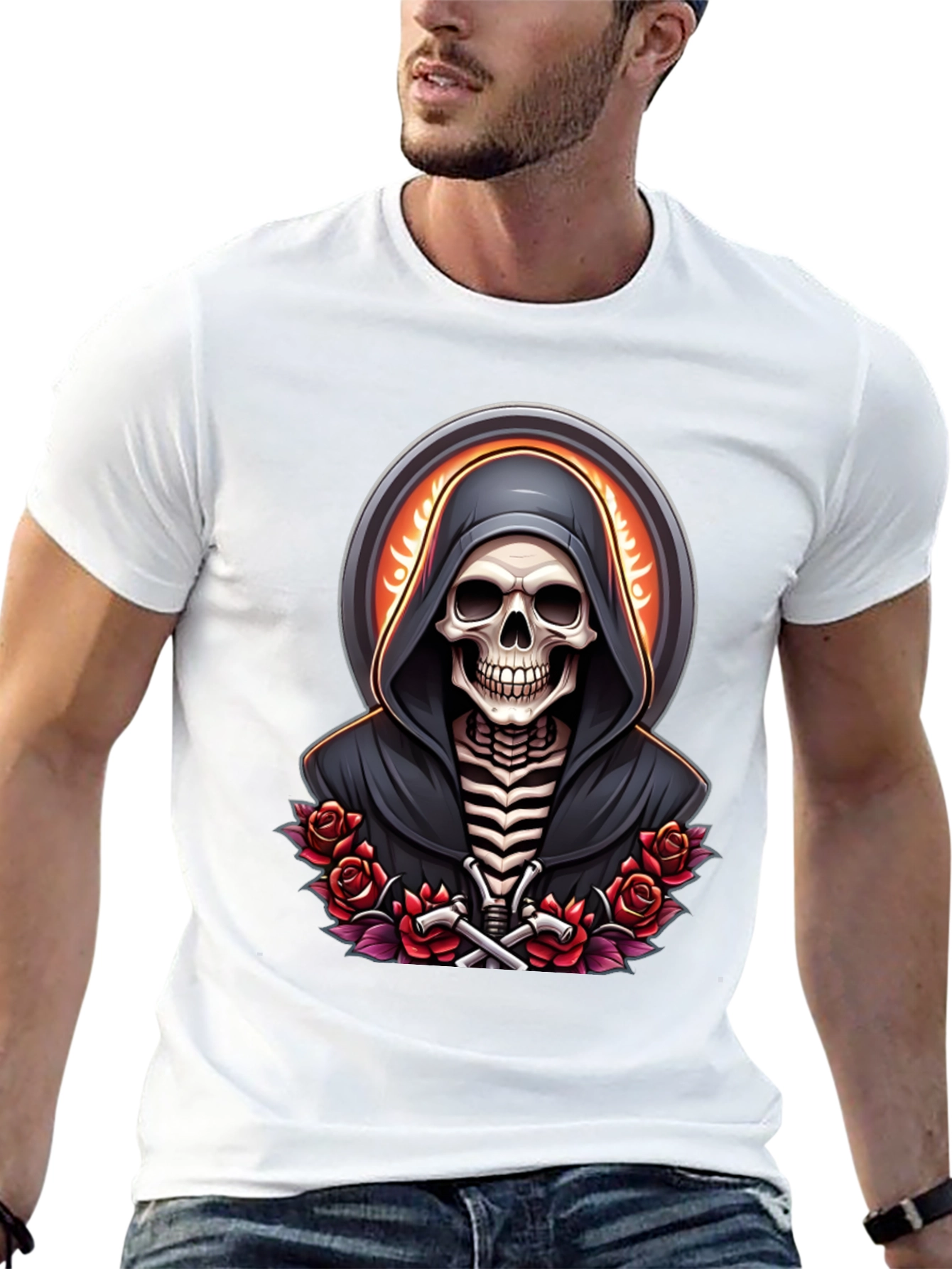 Grim Reaper Rose T-Shirt