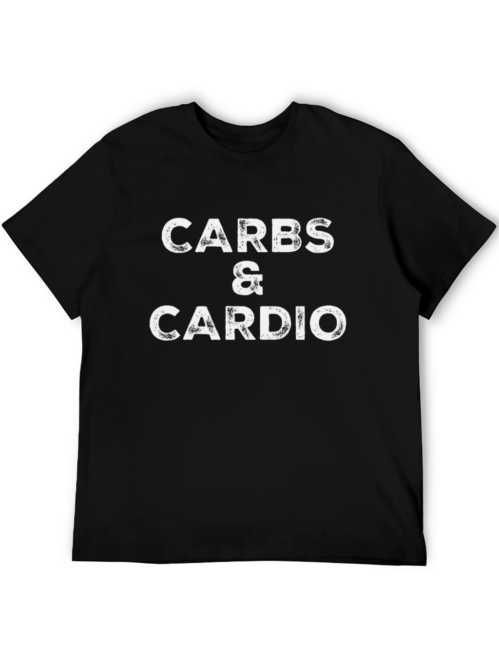 Carbs & Cardio Funny Workout T-Shirt
