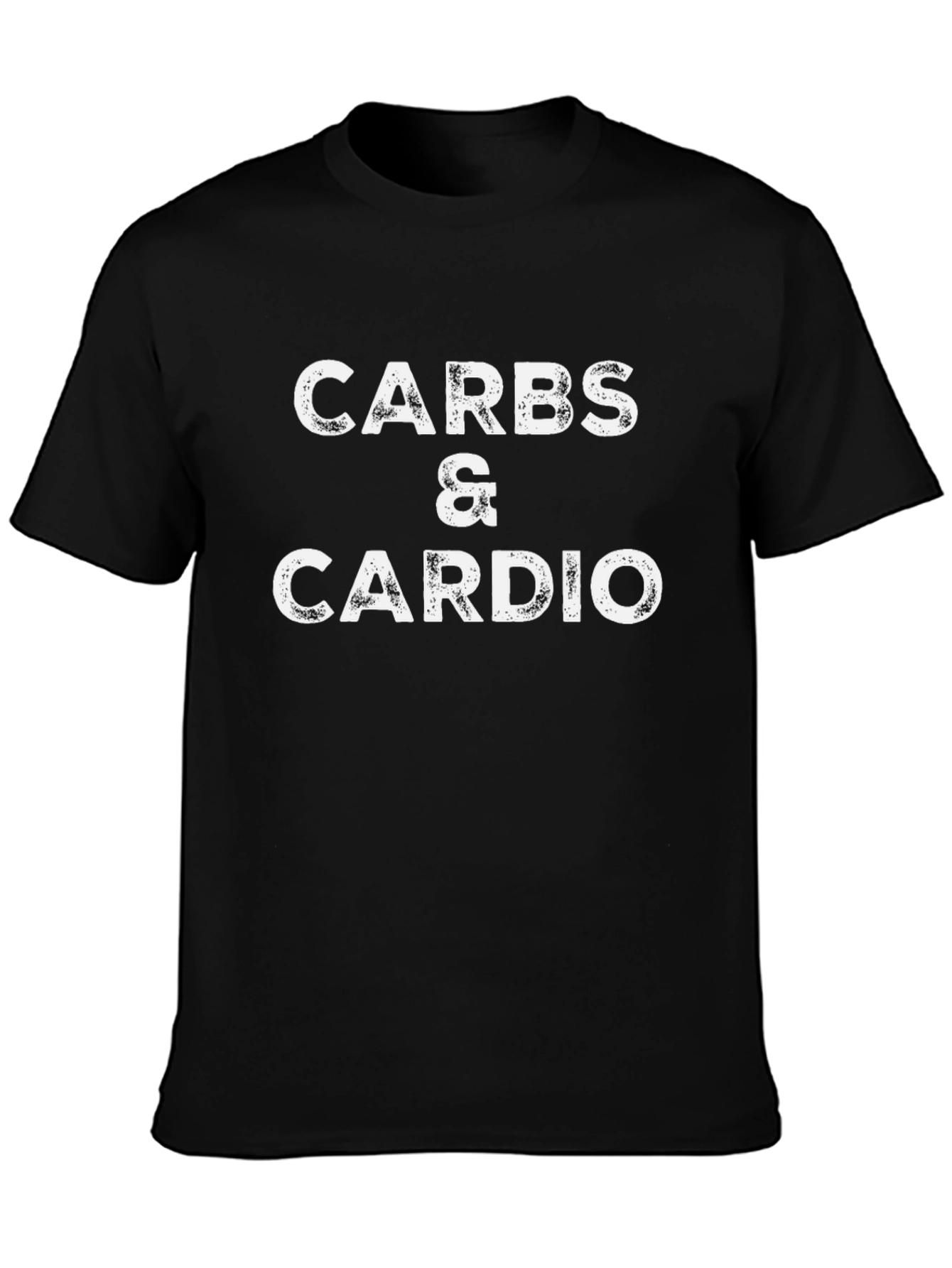 Carbs & Cardio Funny Workout T-Shirt