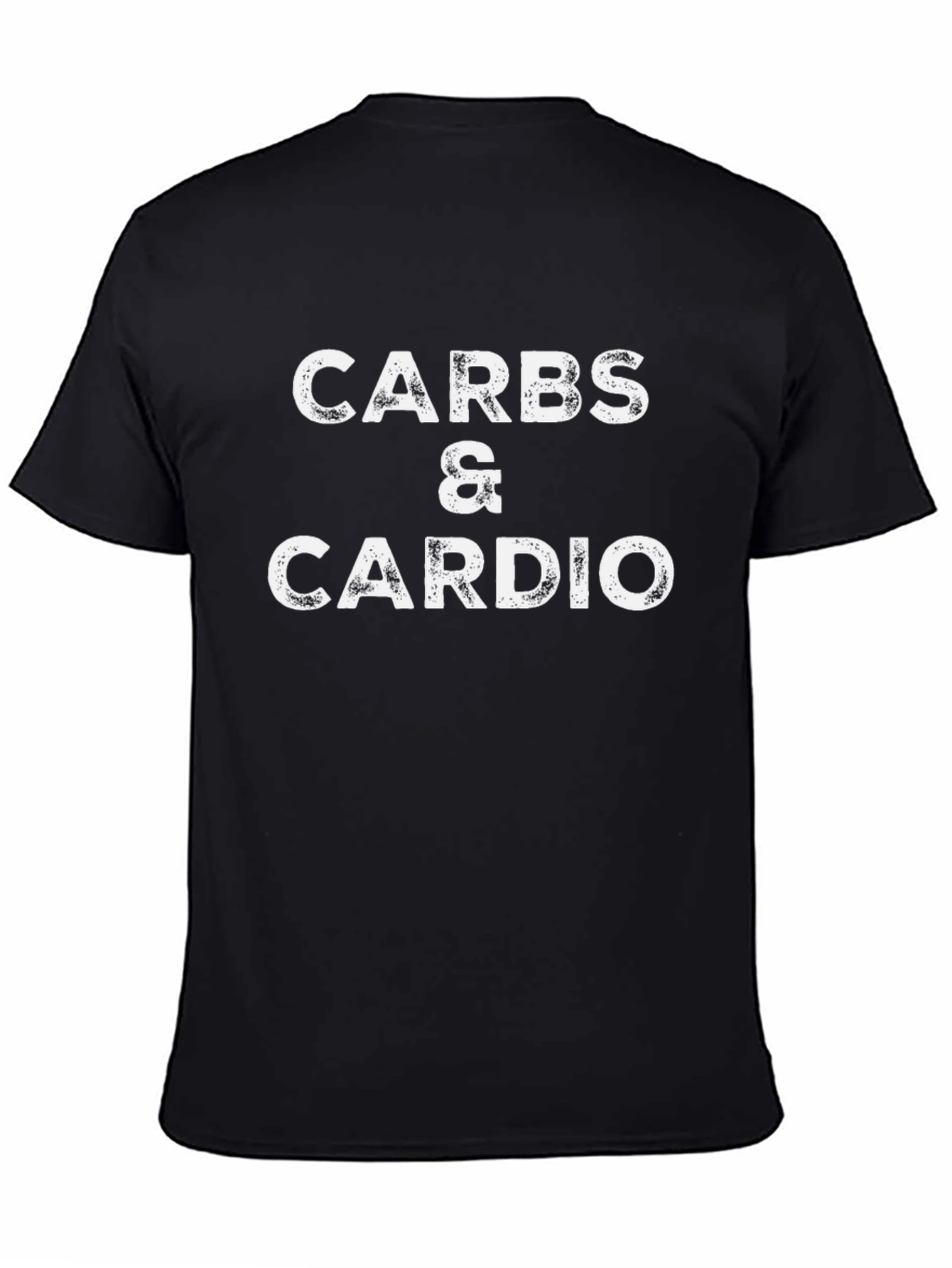 Carbs & Cardio Funny Workout T-Shirt