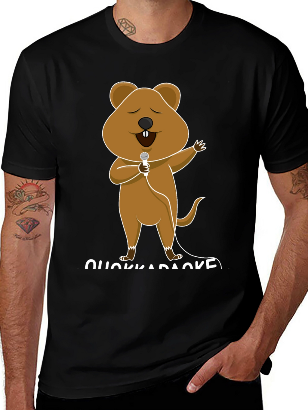 Quokka Karaoke T-Shirt - Sing Your Heart Out!