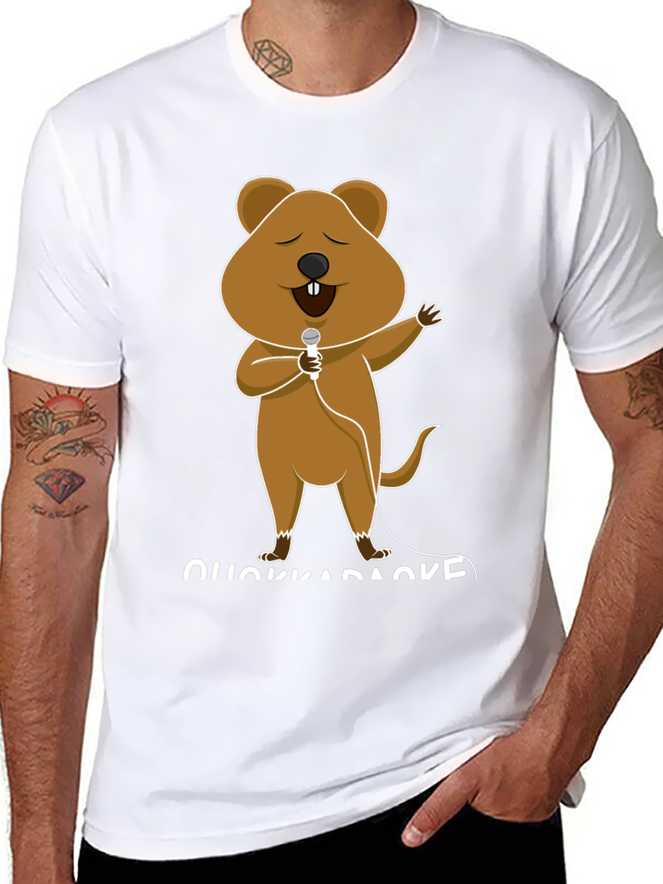 Quokka Karaoke T-Shirt - Sing Your Heart Out!
