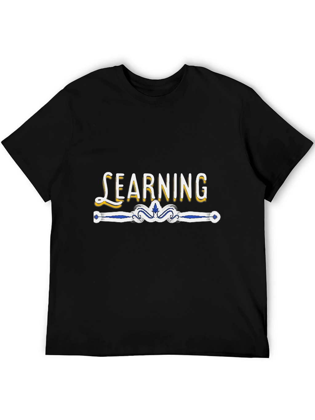 Learning Graphic T-Shirt - Black