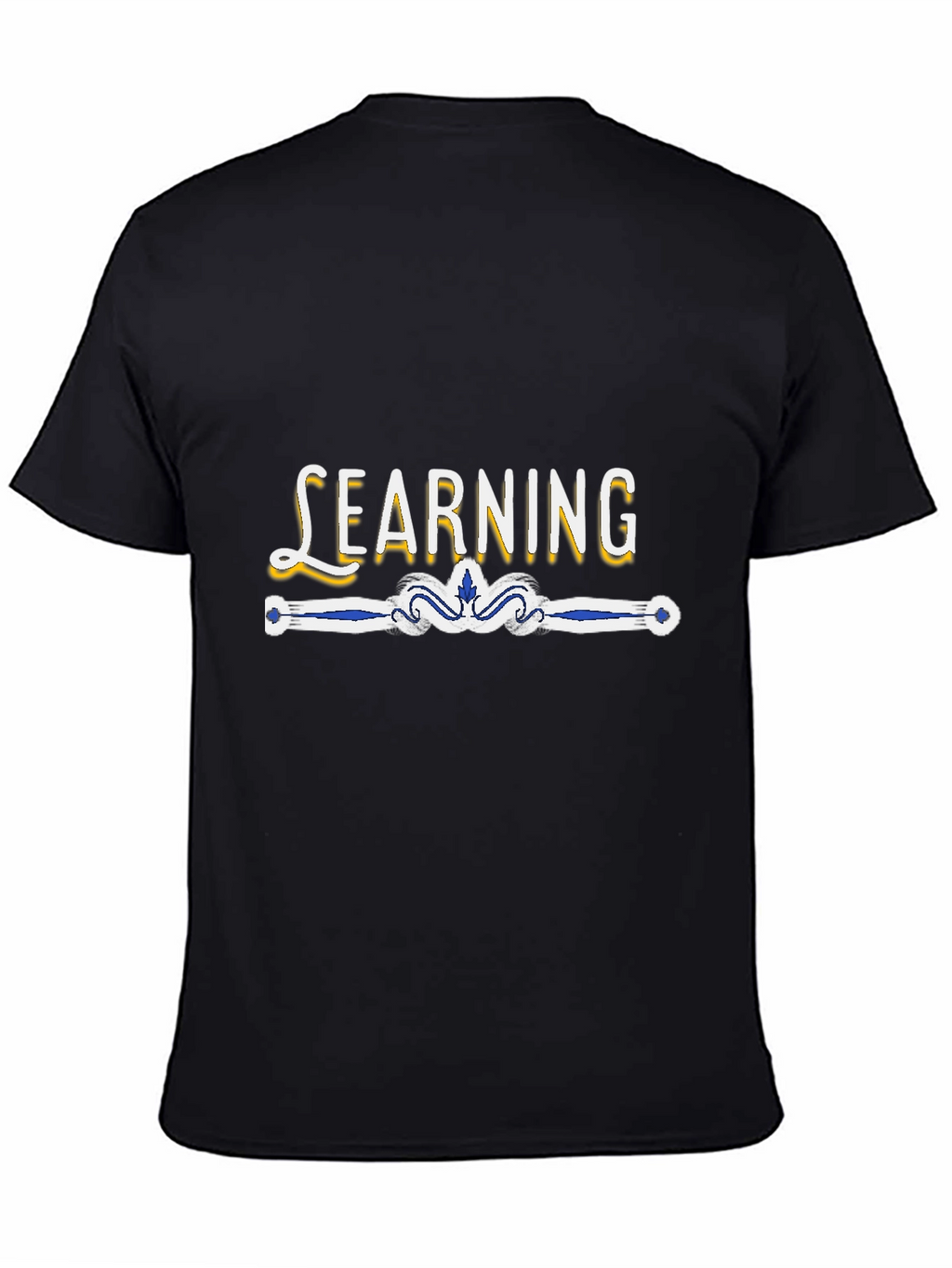 Learning Graphic T-Shirt - Black