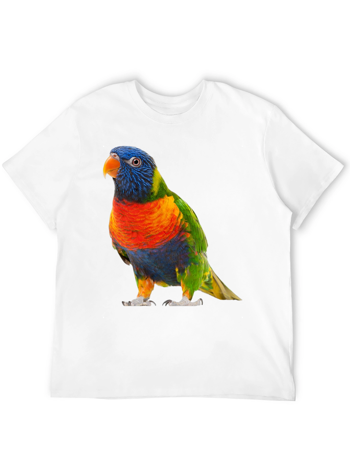 Vibrant Lorikeet Bird Graphic T-Shirt