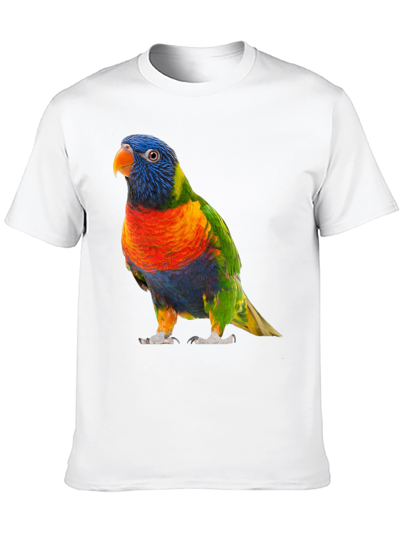 Vibrant Lorikeet Bird Graphic T-Shirt