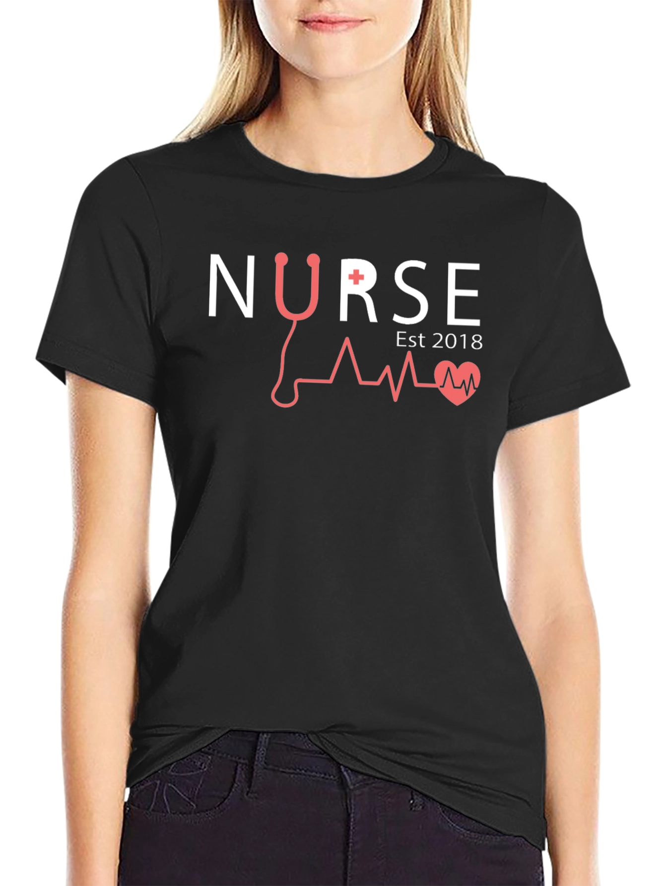 Nurse Est 2018 T-Shirt - Gift for Nurses