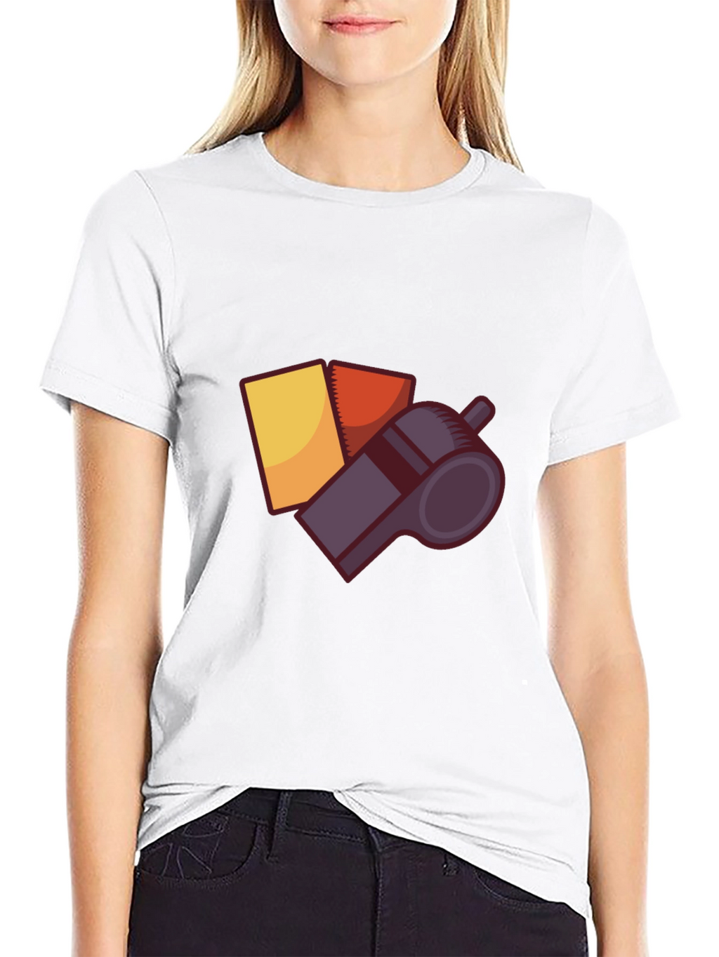 Referee Whistle & Card T-Shirt