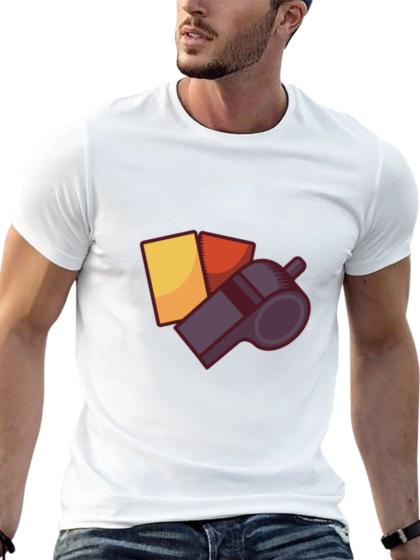 Referee Whistle & Card T-Shirt