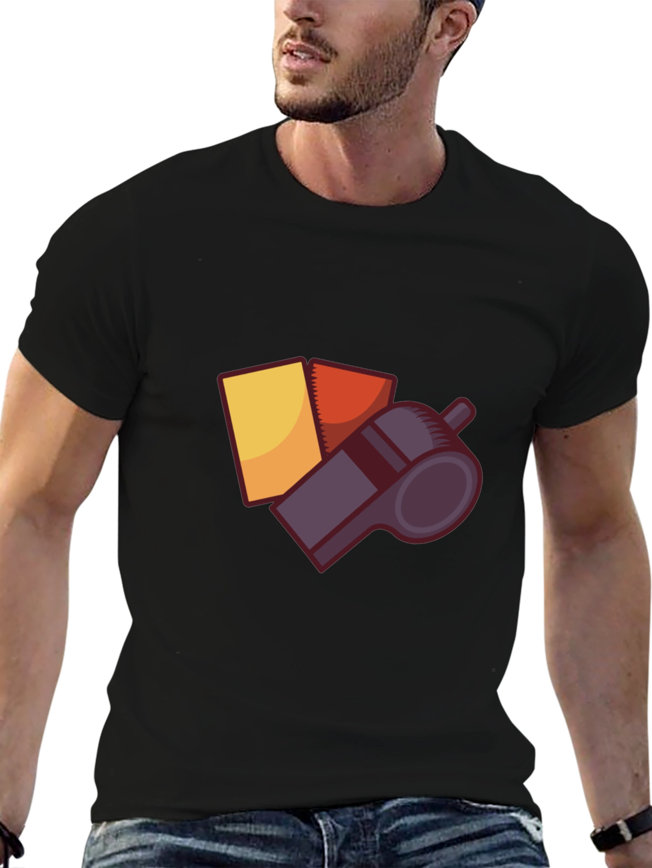 Referee Whistle & Card T-Shirt