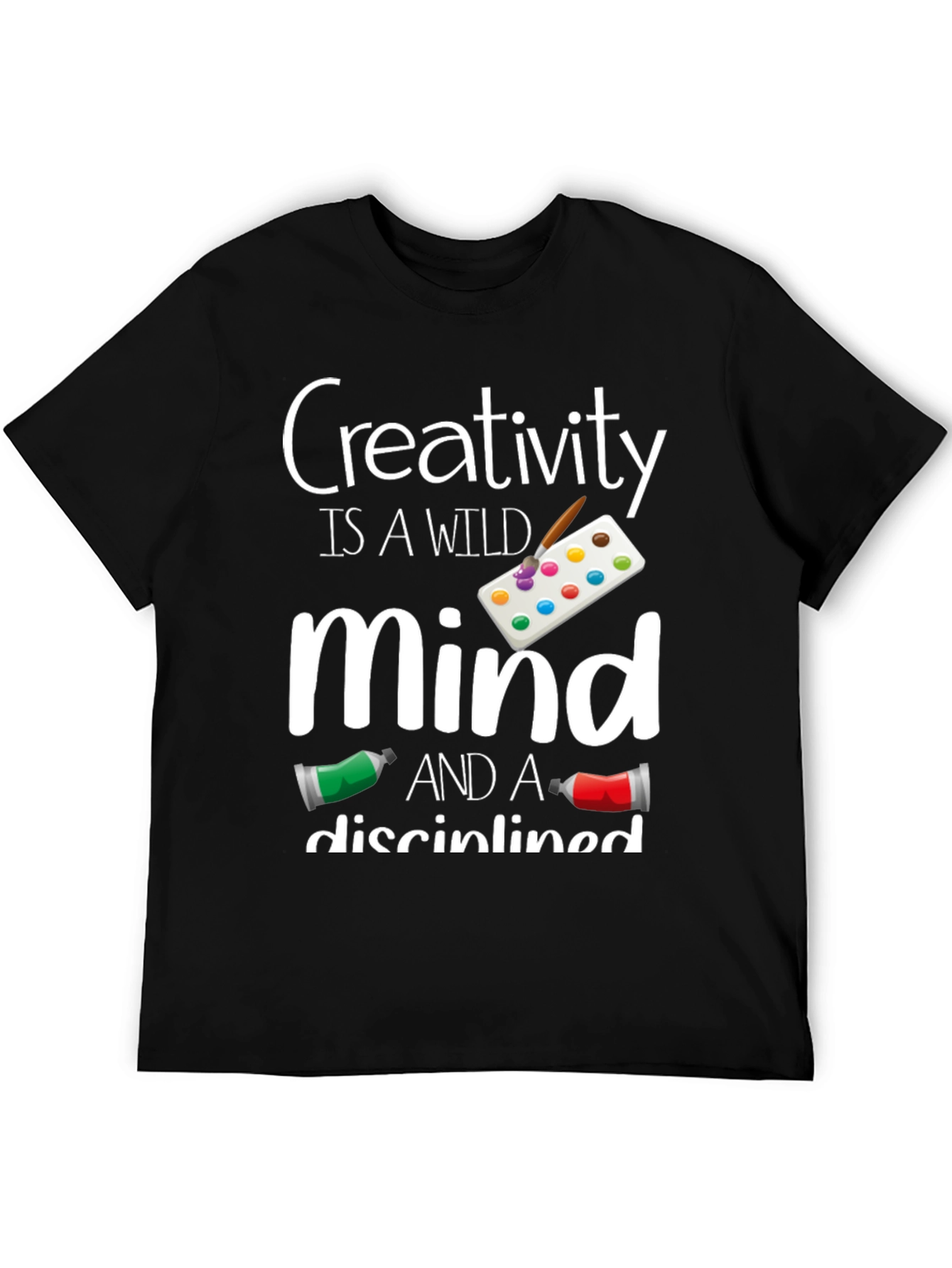 Creativity Wild Mind T-Shirt Black Unisex