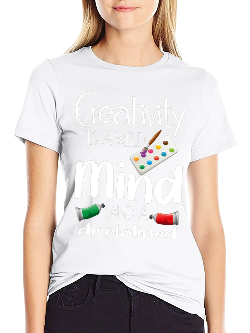 Creativity Wild Mind T-Shirt Black Unisex