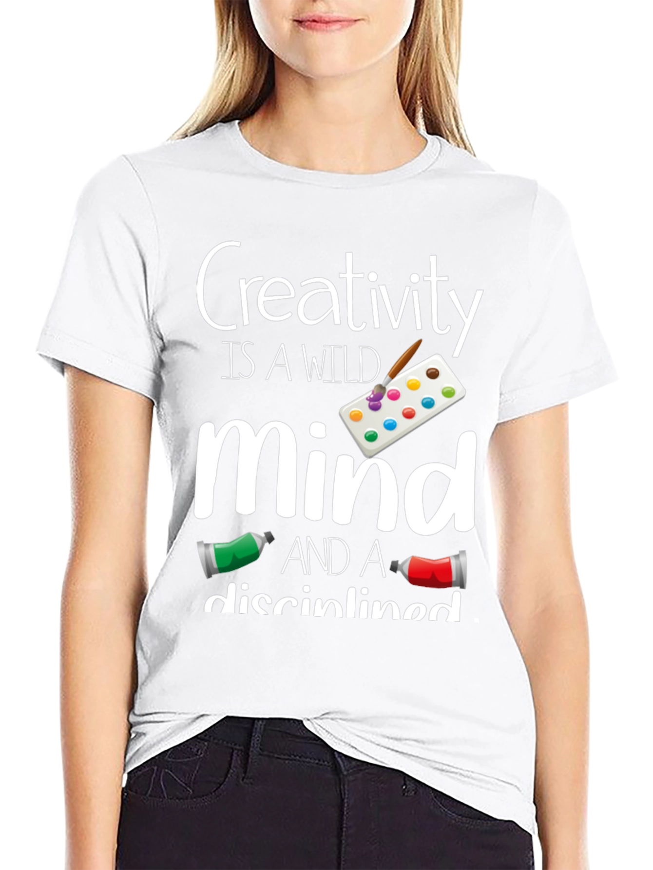 Creativity Wild Mind T-Shirt Black Unisex