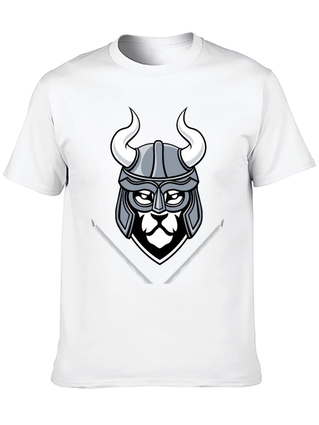 Viking Warrior Graphic Tee - Mens Black T-Shirt
