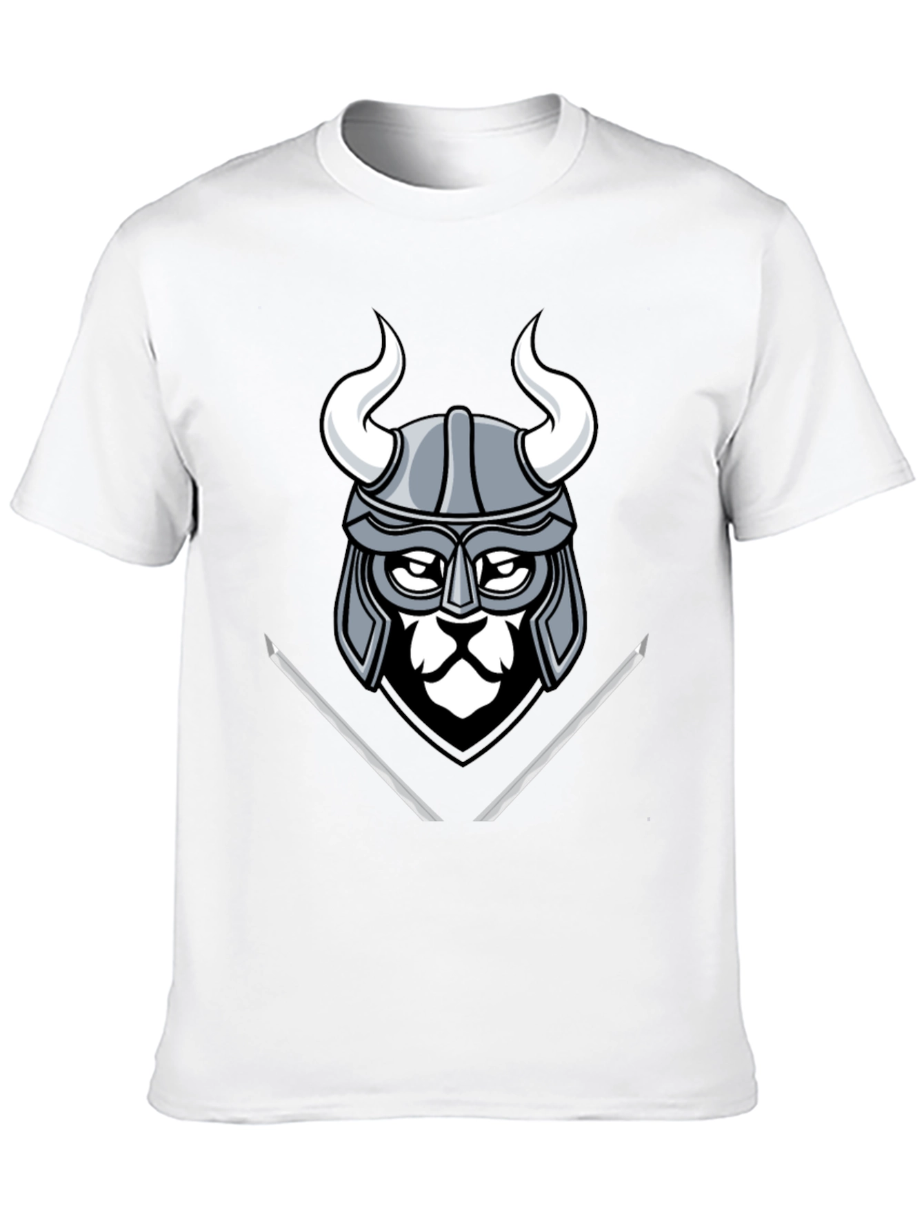 Viking Warrior Graphic Tee - Mens Black T-Shirt