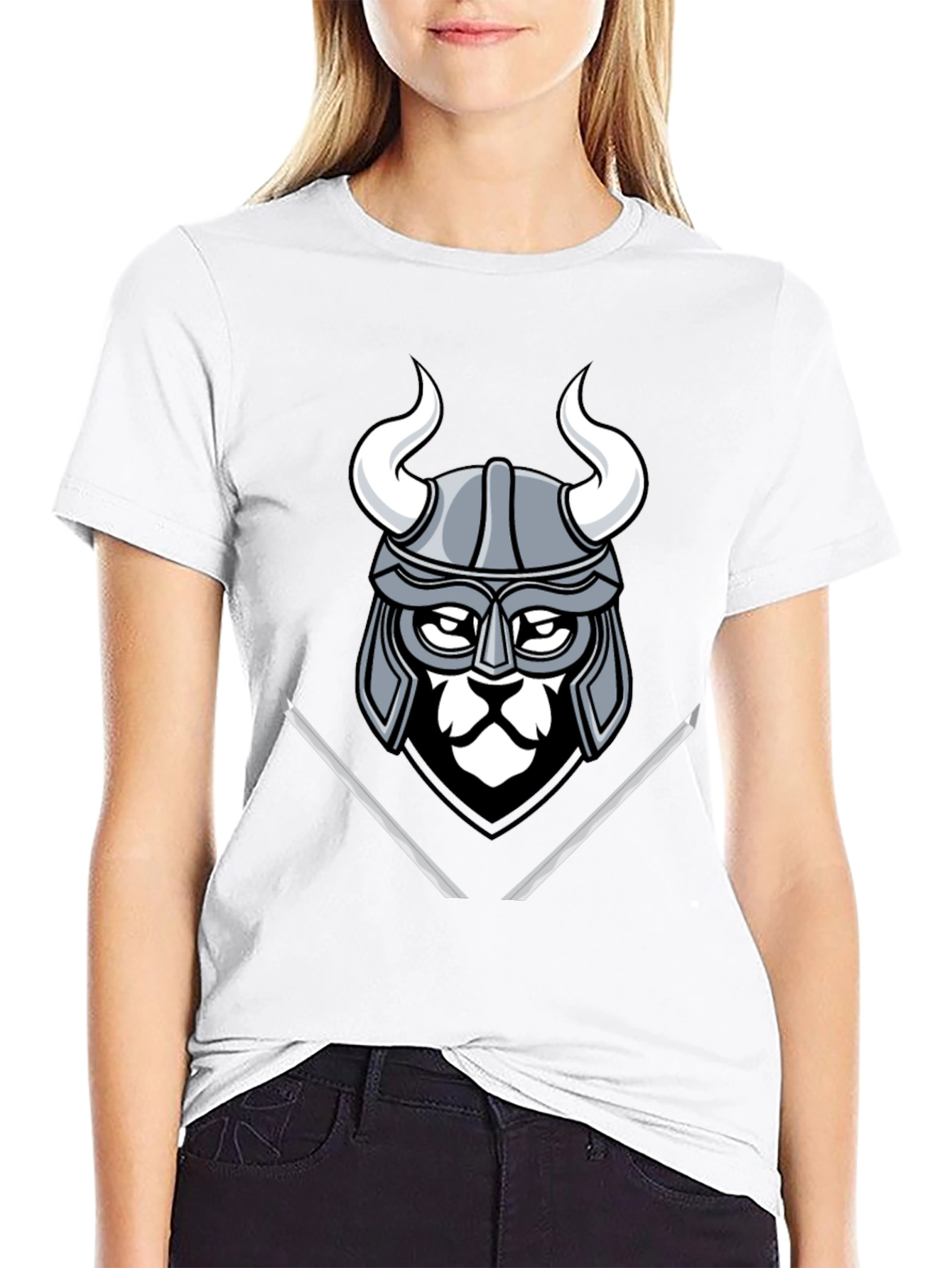 Viking Warrior Graphic Tee - Mens Black T-Shirt