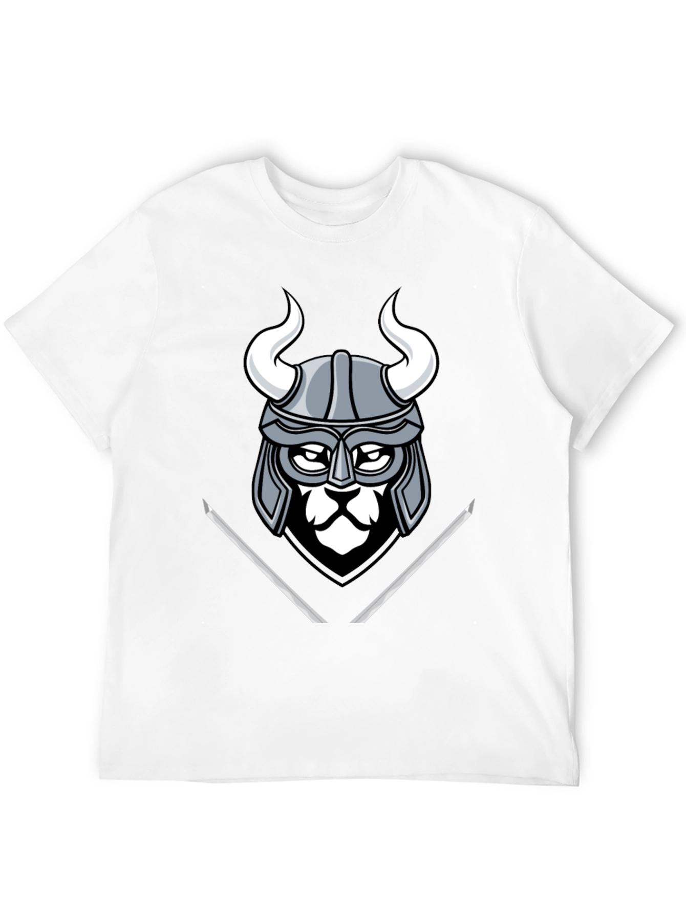 Viking Warrior Graphic Tee - Mens Black T-Shirt