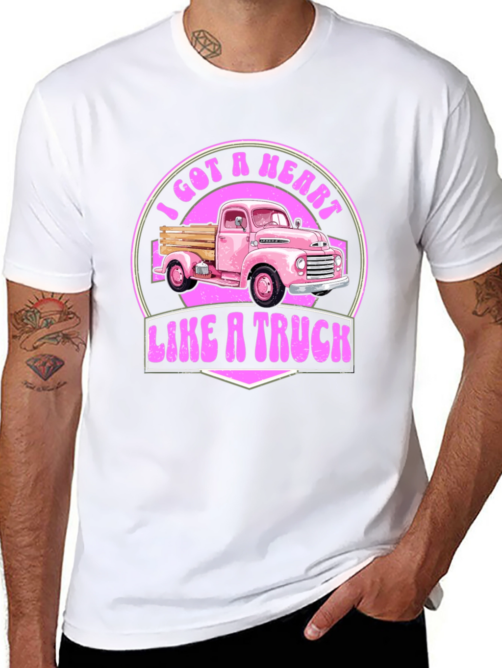 Heart Like a Truck Graphic Tee