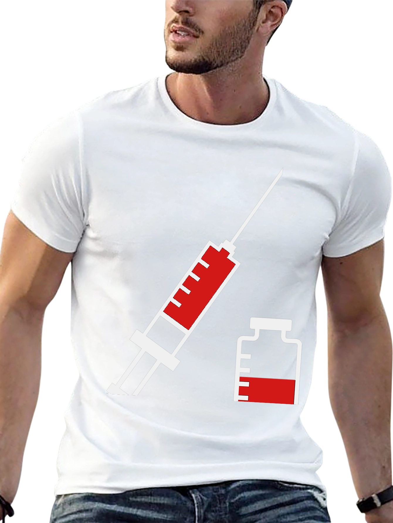Vaccination T-Shirt: Injecting Humor into Everyday Style