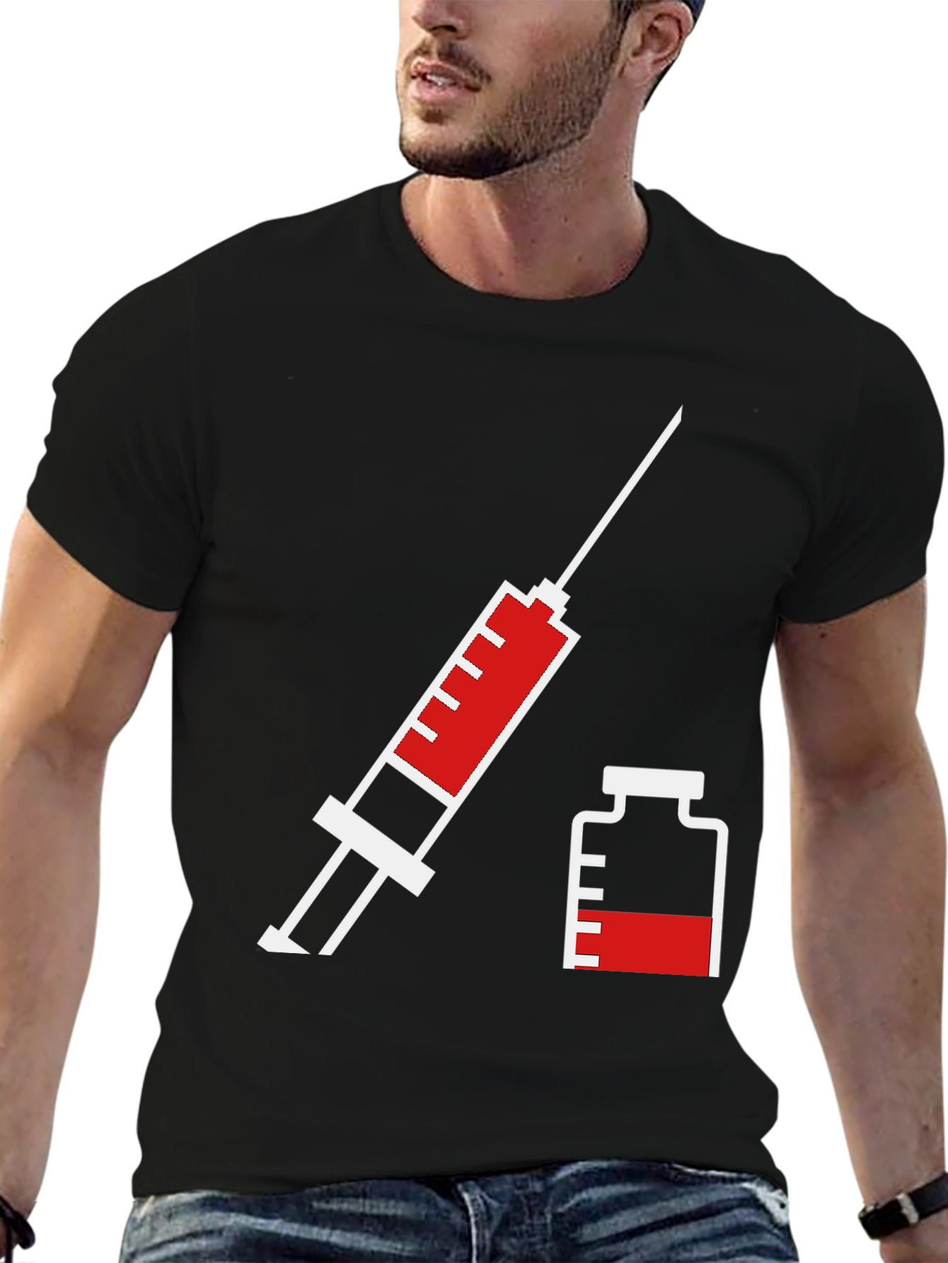 Vaccination T-Shirt: Injecting Humor into Everyday Style