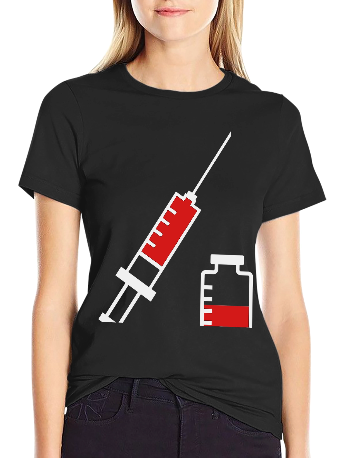 Vaccination T-Shirt: Injecting Humor into Everyday Style
