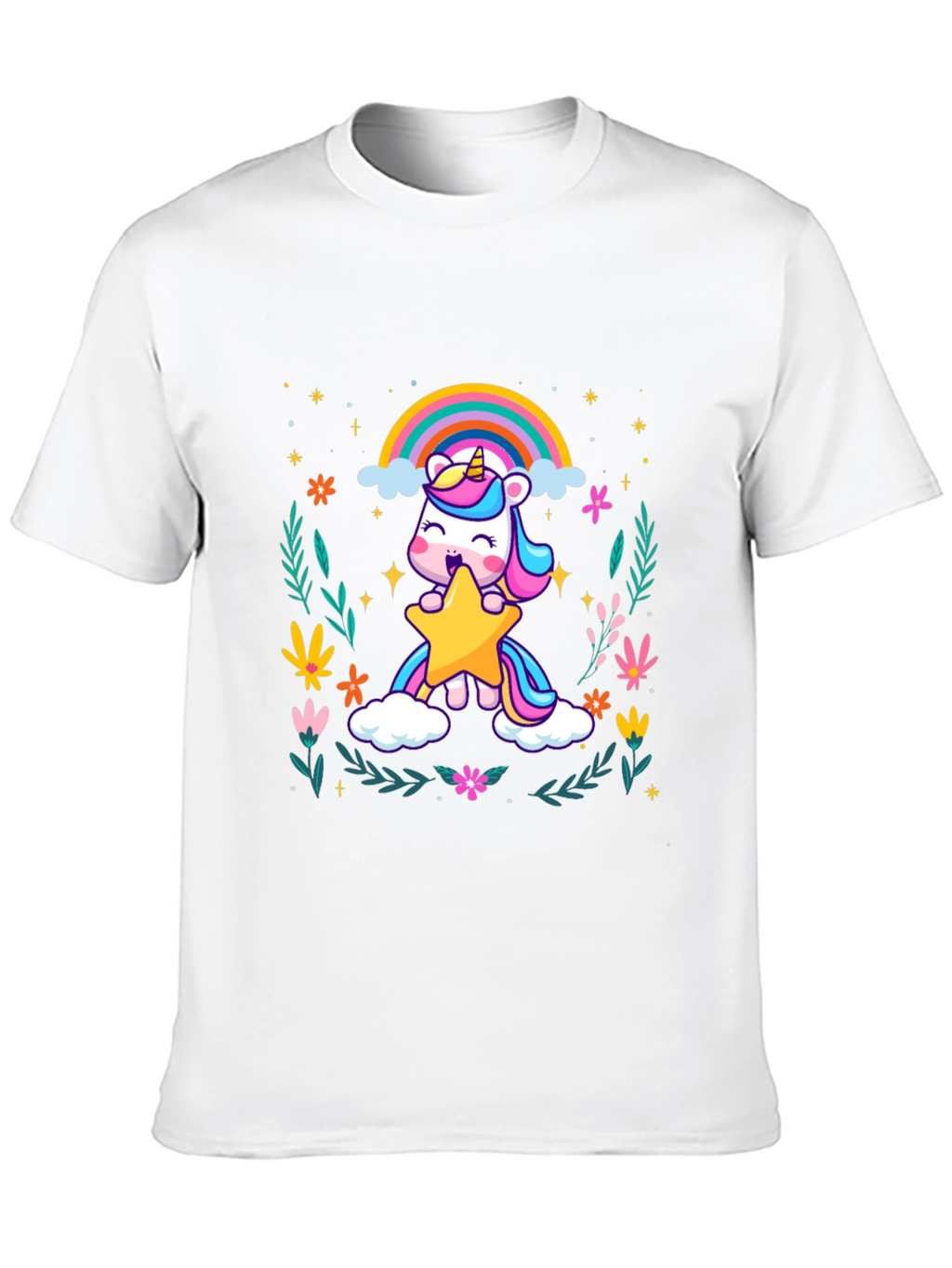 Unicorn Star Graphic Tee
