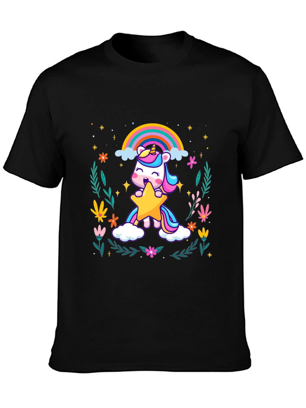 Unicorn Star Graphic Tee