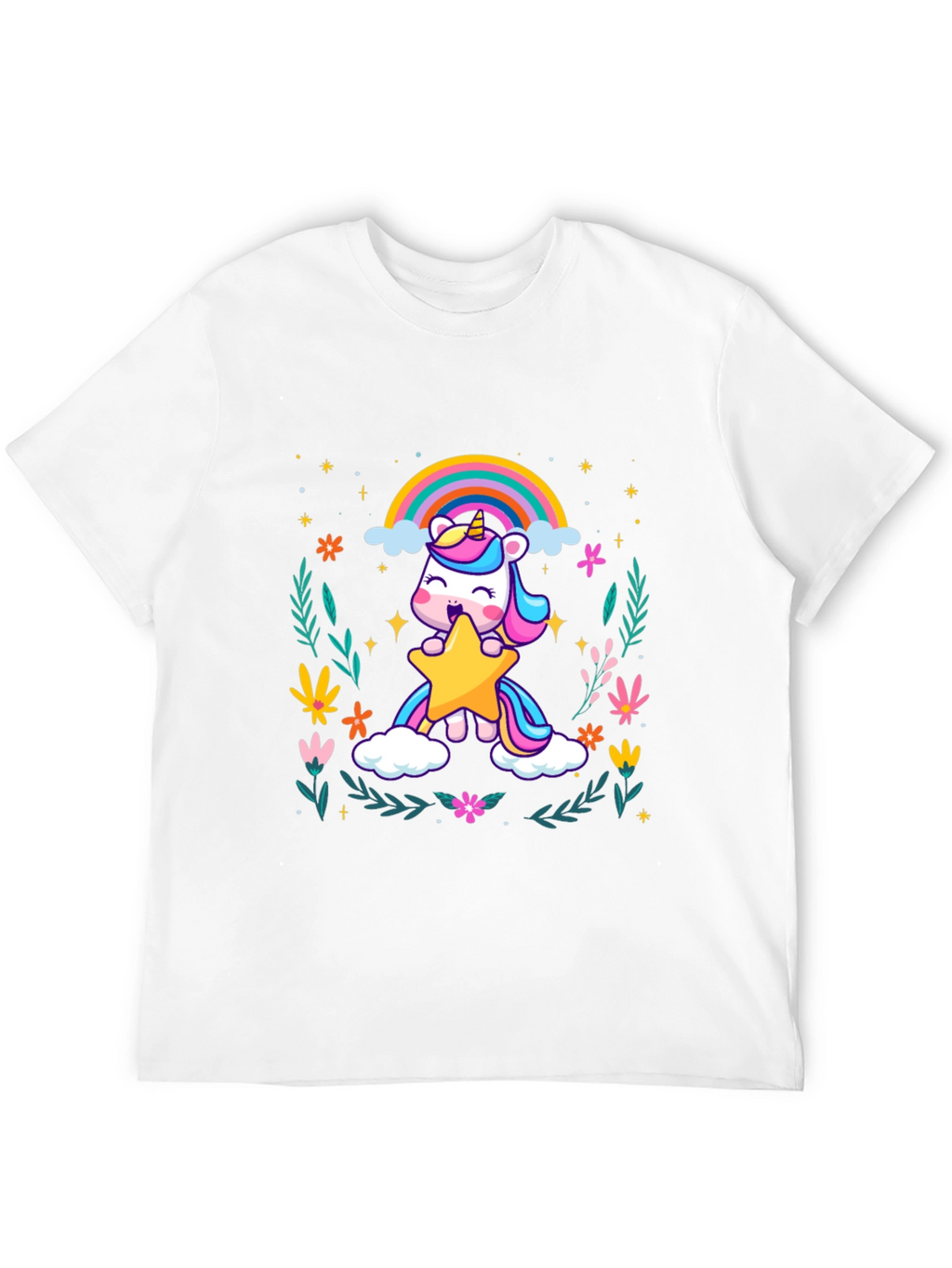 Unicorn Star Graphic Tee